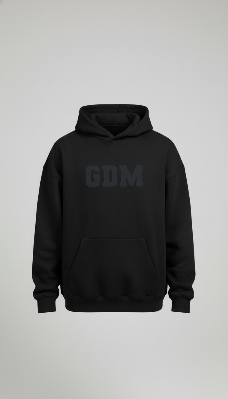 Black and Ash Hoodie