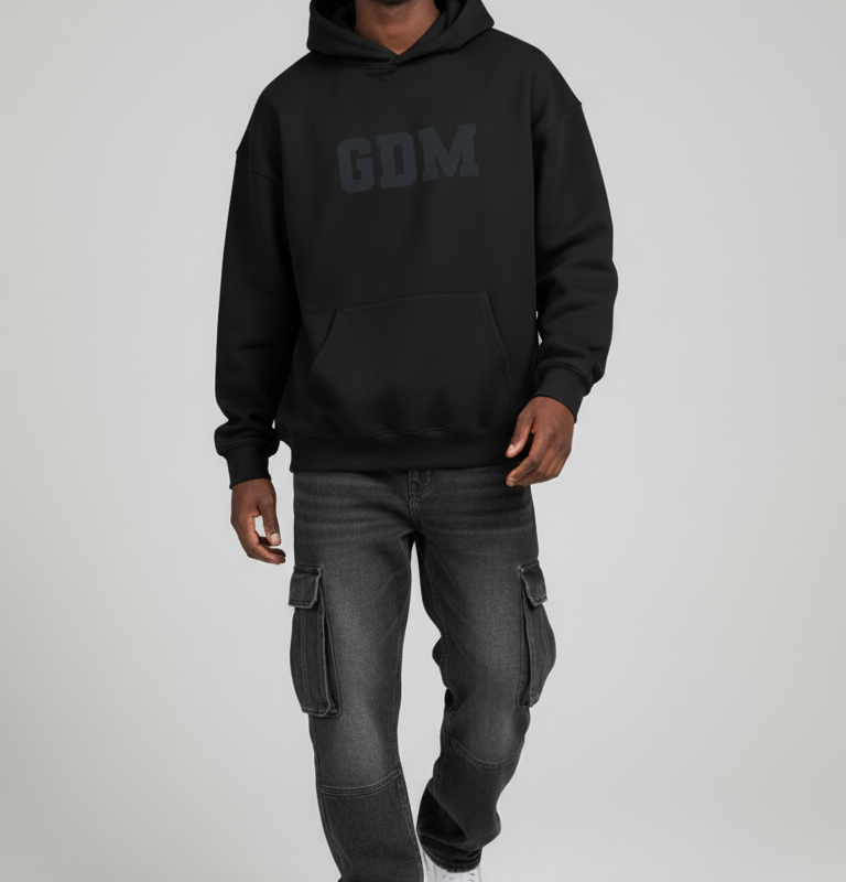 Black and Ash Hoodie