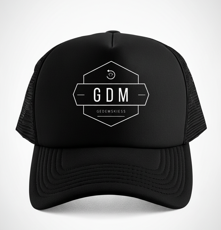 black_cap_GEDEMSKI_1_1 Black Logo Cap v2