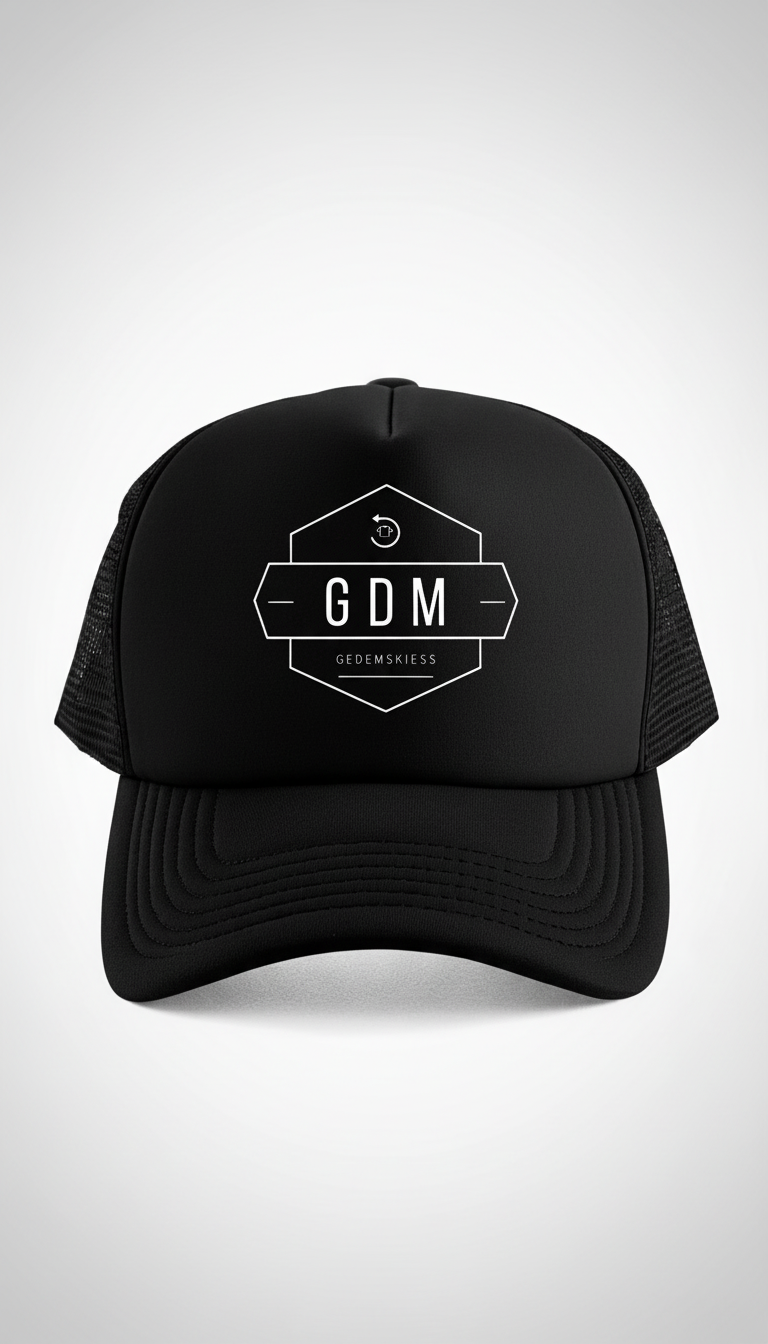 black_cap_GEDEMSKI_1_1 Black Logo Cap v2