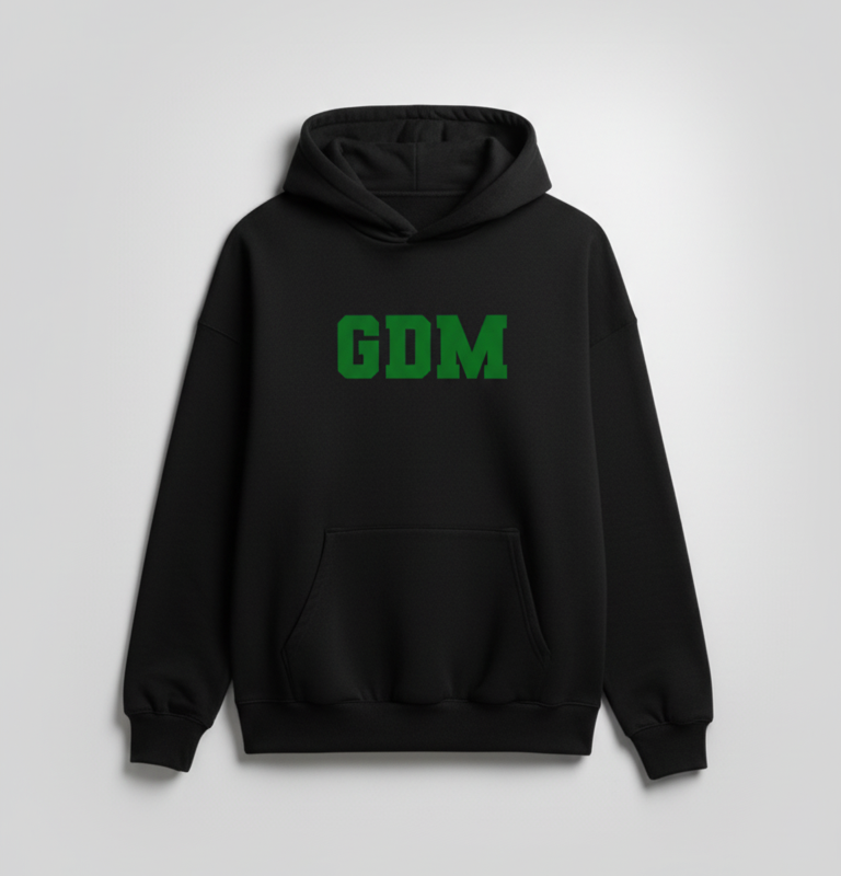 Black-Green Hoodie