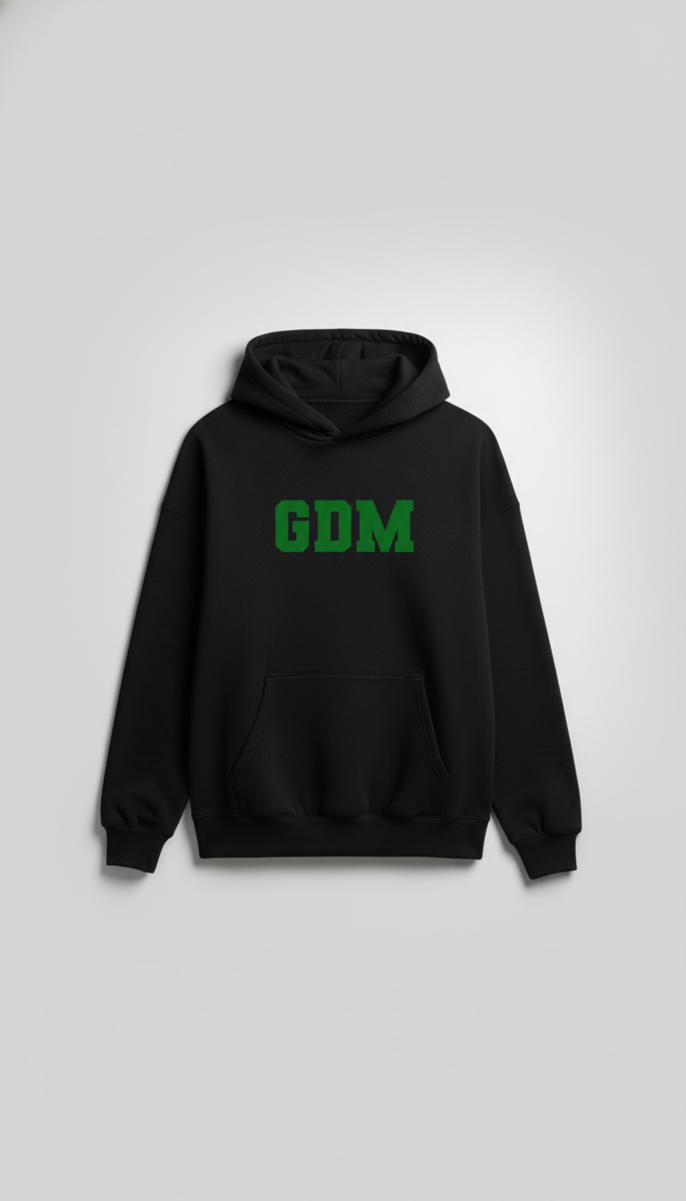 Black-Green Hoodie