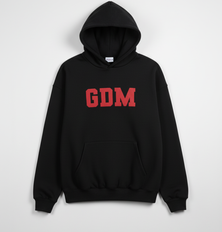 Black and Red Hoodie