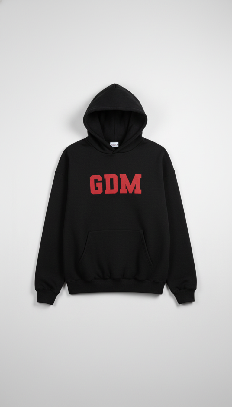 Black and Red Hoodie