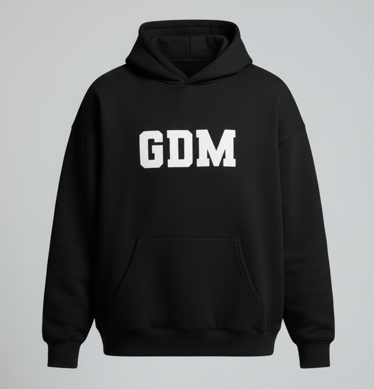 Black-White Hoodie