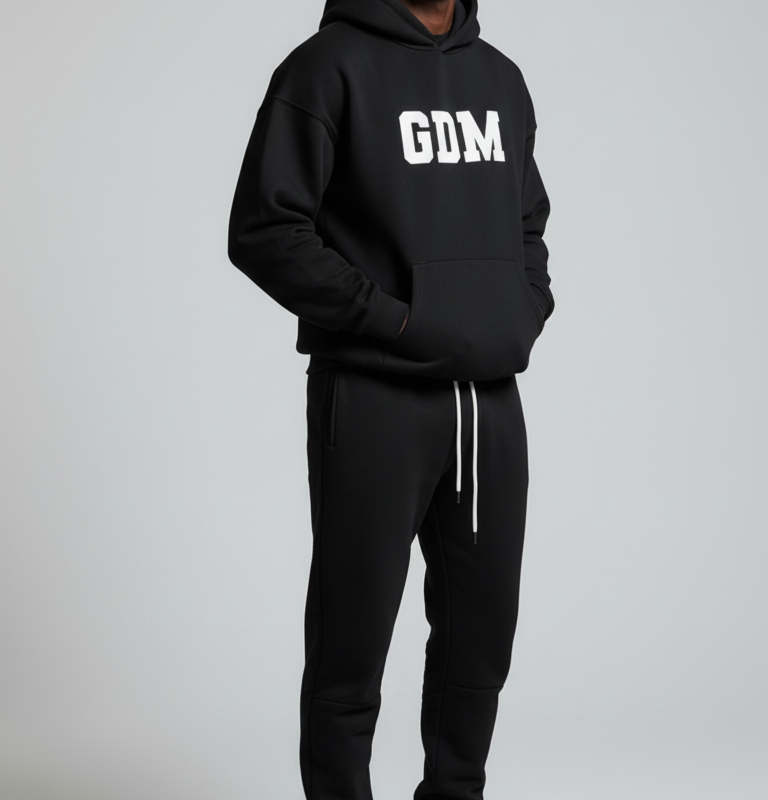 Black-White Hoodie