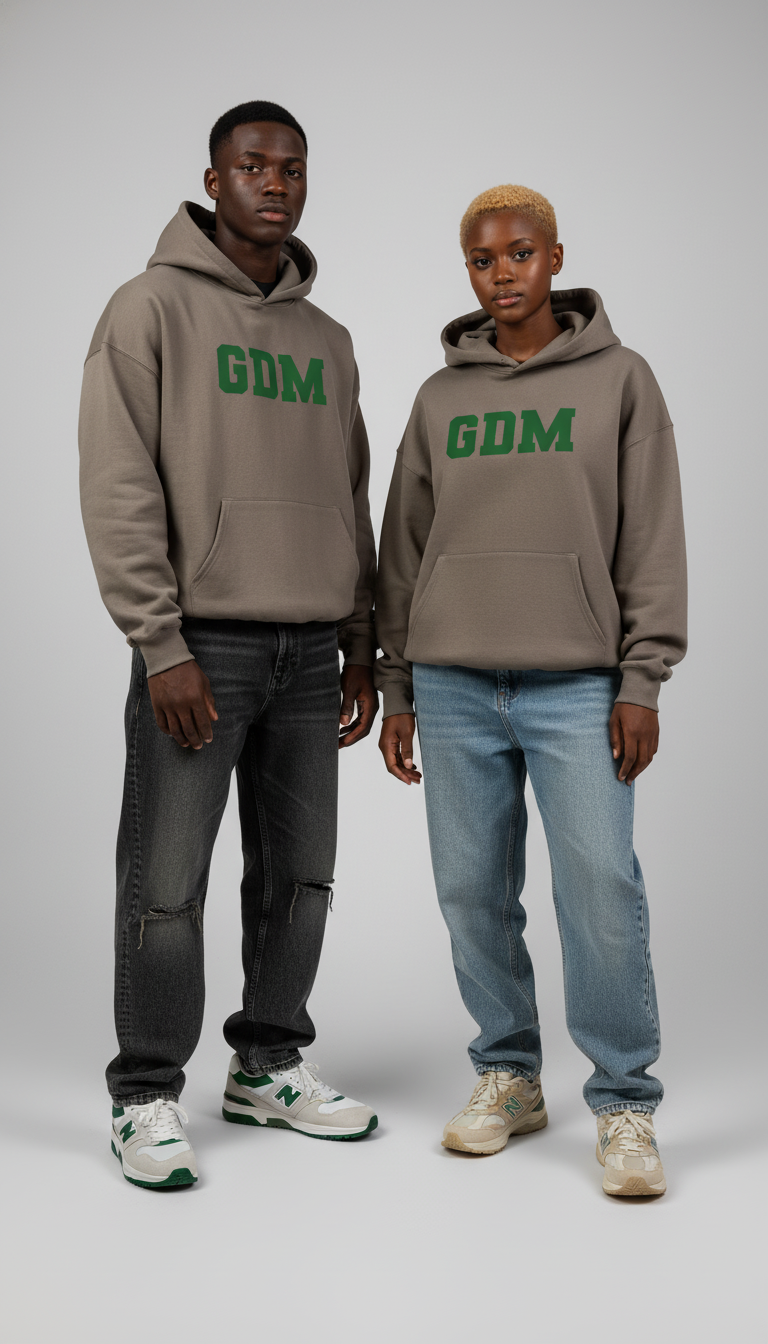dark_brown_ash_2 Dark Brown and Green Hoodie