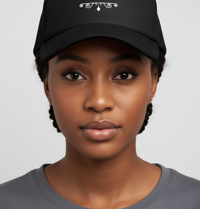 gdm_black_v3_2 Black Logo Cap v3