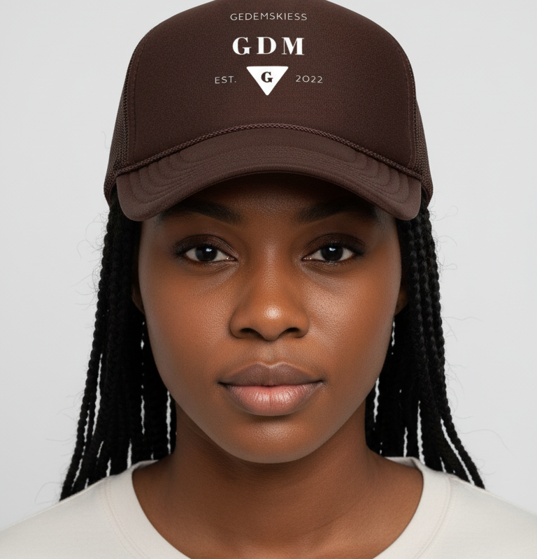 gdm_brown_est_2 Brown Logo Cap v4