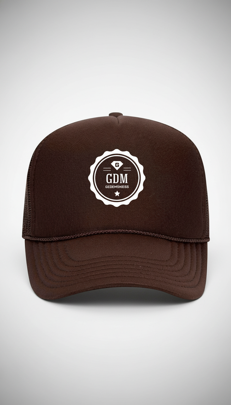 gdm_brown_logo_1 Brown Logo Cap v3