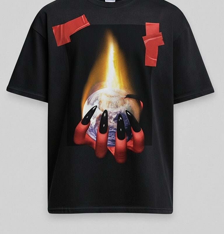 GDM Fire Tee (Black)
