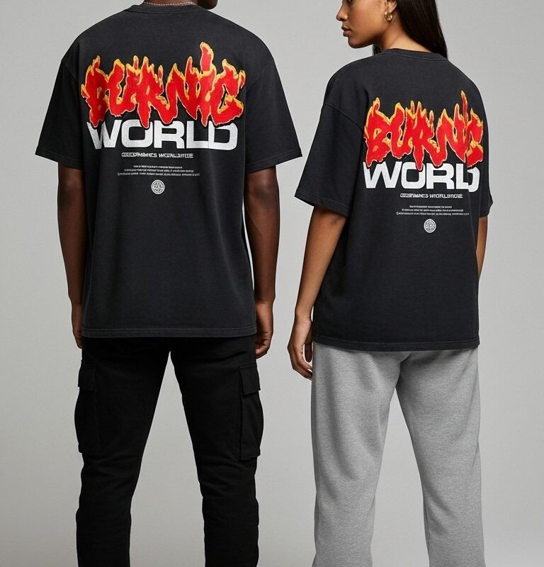 GDM Fire Tee (Black)
