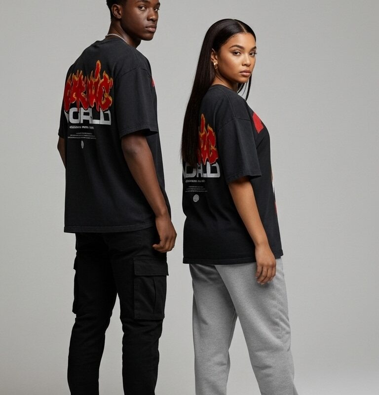 GDM Fire Tee (Black)