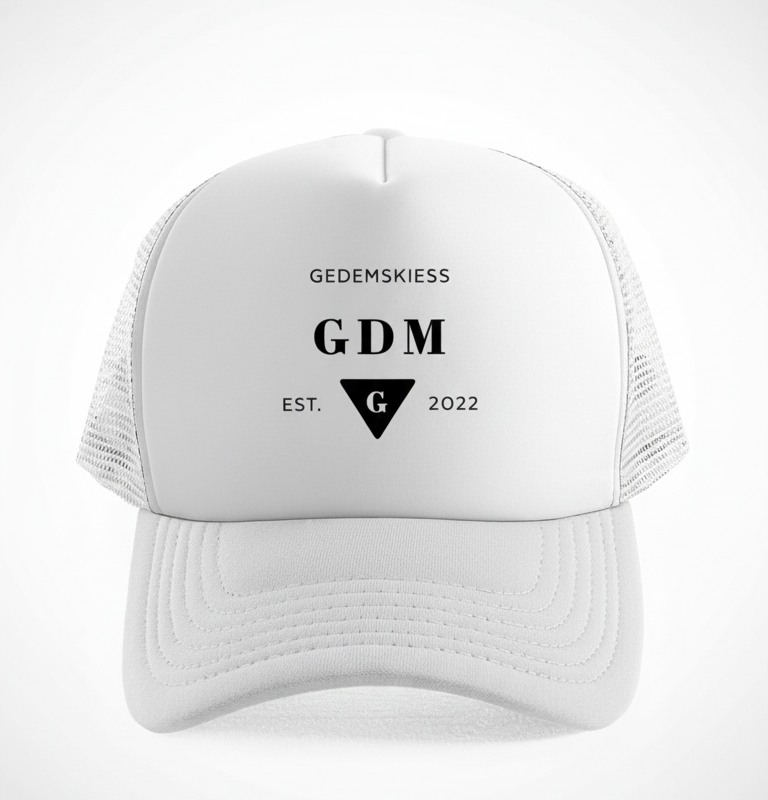 White Logo Cap v4