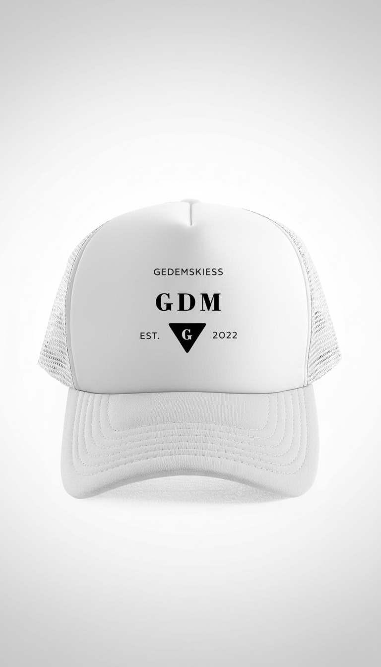 White Logo Cap v4