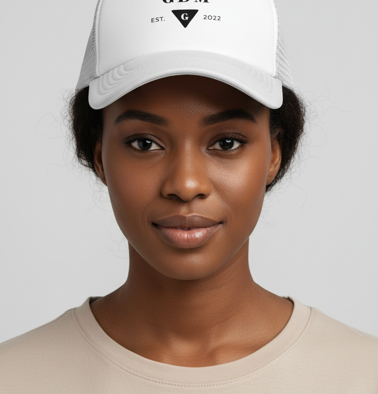 White Logo Cap v4