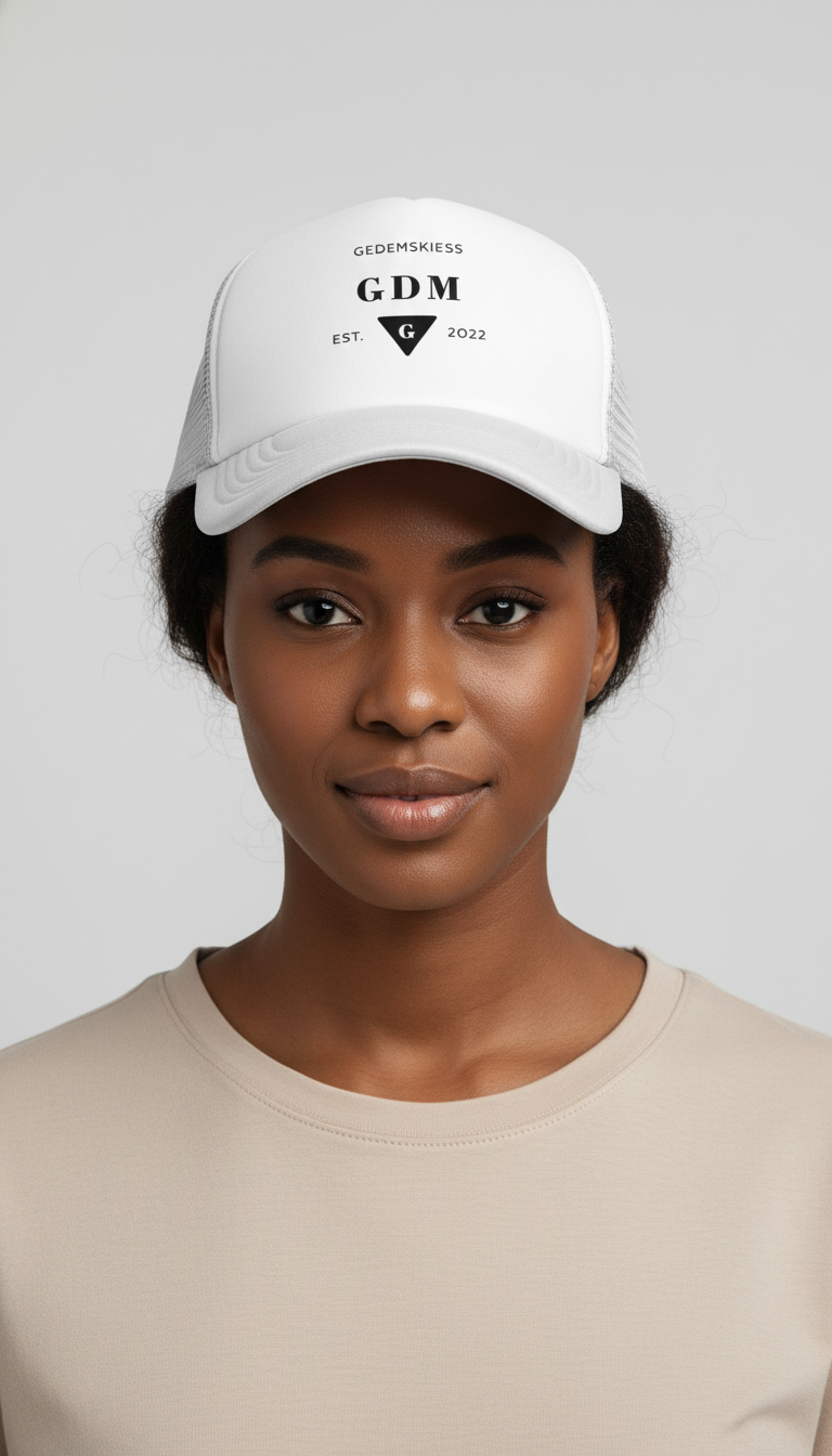 White Logo Cap v4