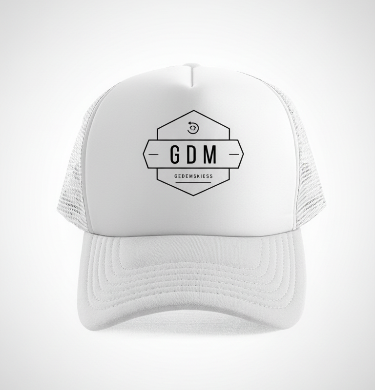White Logo Cap v5