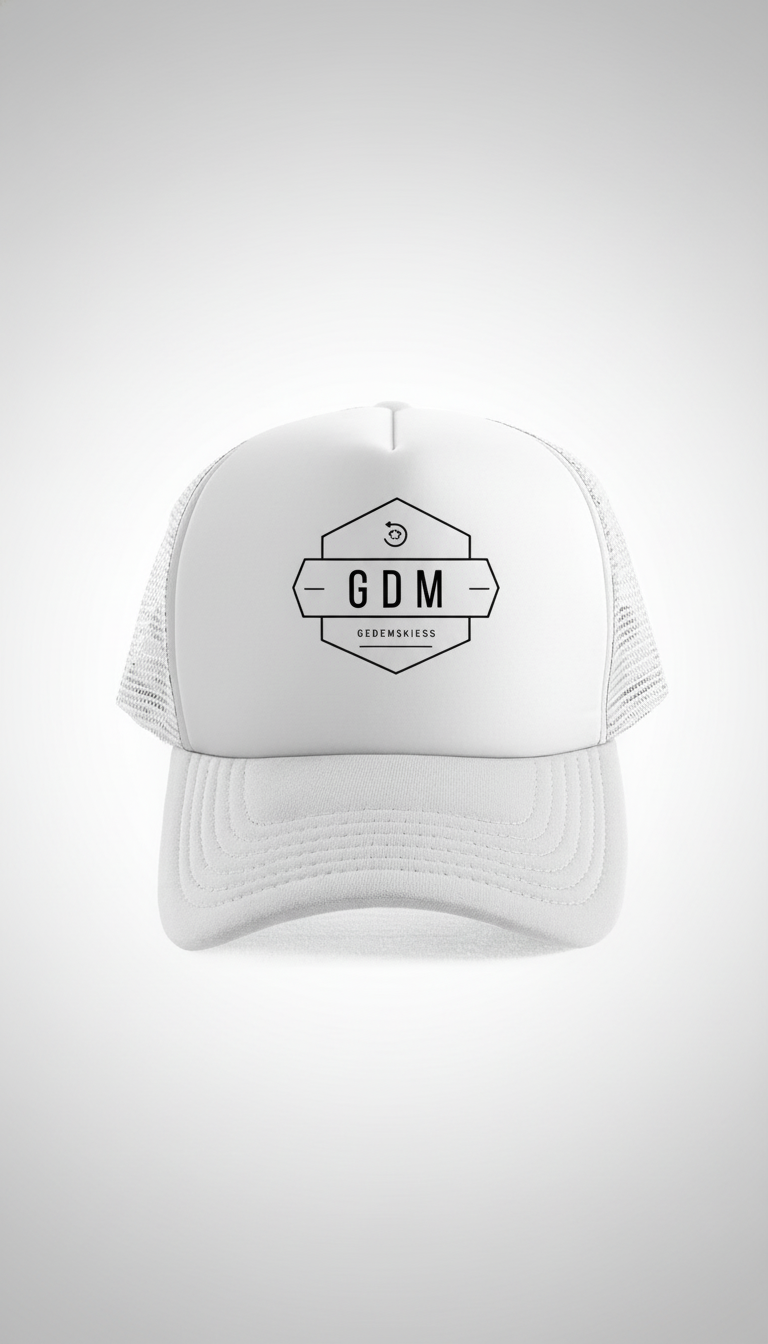 White Logo Cap v5