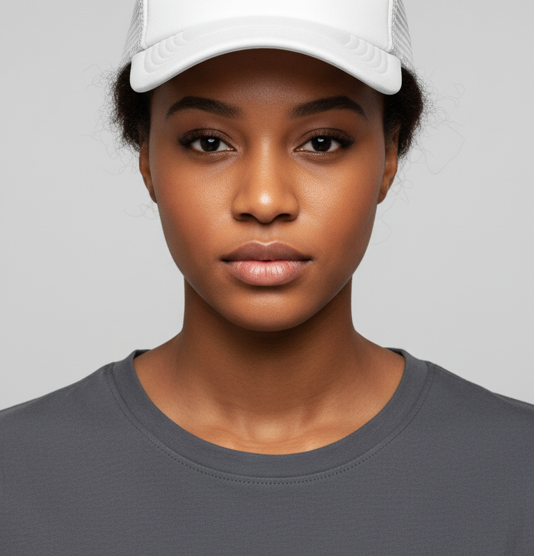 White Logo Cap v5