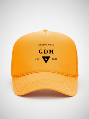 gdm_yellow_est_1 Yellow Logo Cap v4