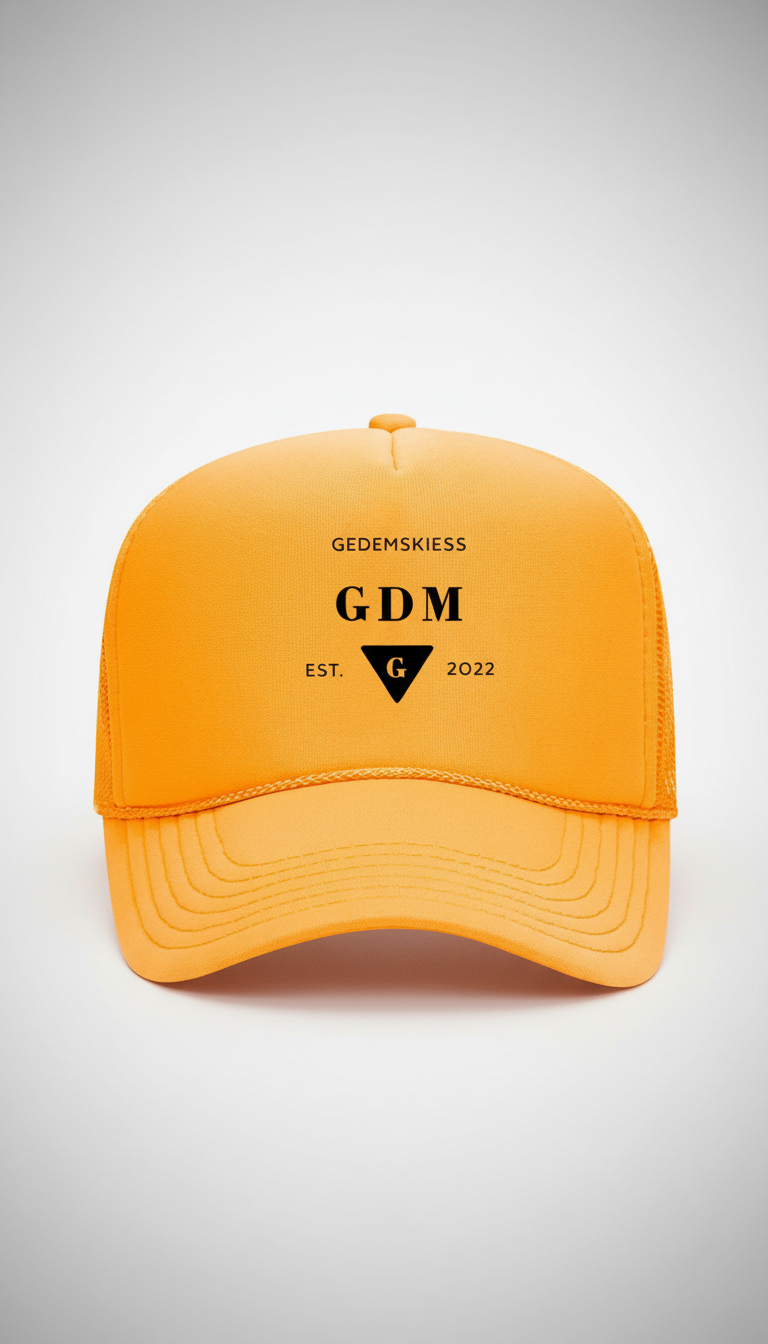 Yellow Logo Cap v4