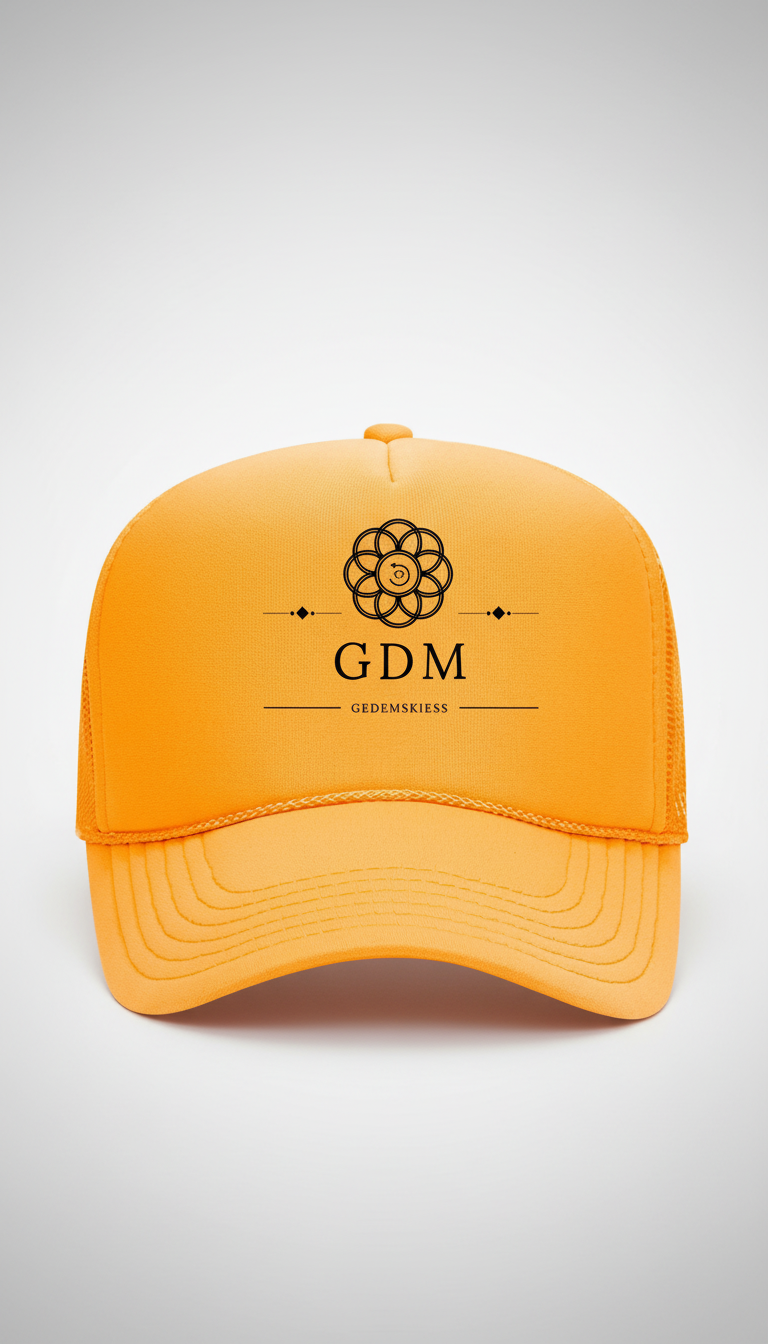 gdm_yellow_v2_1 Yellow Logo Cap v2