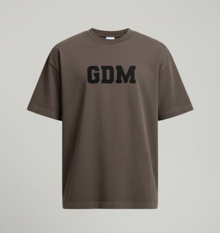 hi_dbrown_black_1 Espresso Brown and Black T-Shirt