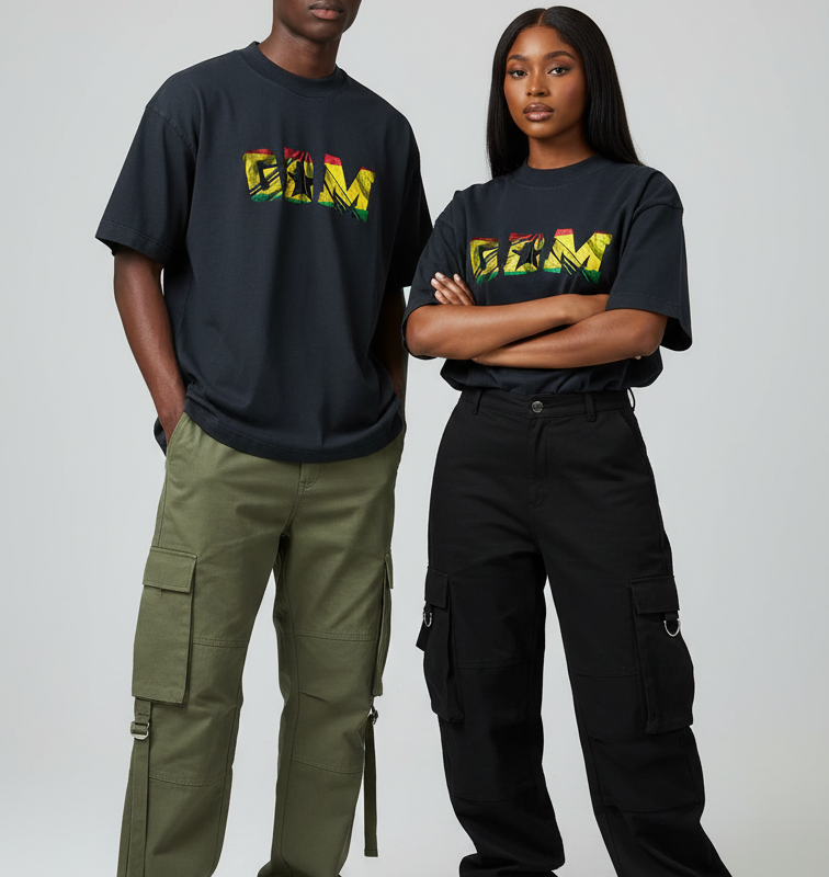 GDM "Ghana Flag" T-Shirt